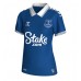 Billige Everton Hjemmebane Fodboldtrøjer Dame 2023-24 Kortærmet